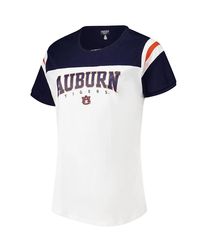 Fanatics Women's White Auburn Tigers Plus Winning Gear T-Shirt