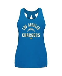 New Era Women's Powder Blue Los Angeles Chargers 2024 Nfl Training Camp Tank Top