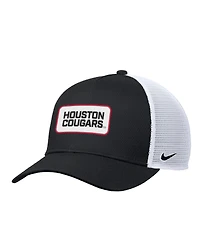 Nike Men's Black Houston Cougars 2025 On-Field Rise Trucker Adjustable Hat