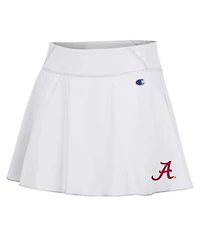 Champion Women's White Alabama Crimson Tide Tailgate Soft Touch Skort