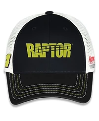 Checkered Flag Sports Men's and Women's Black William Byron Raptor Sponsor Trucker Adjustable Hat