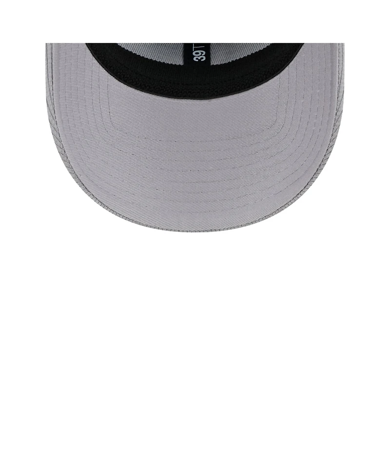 New Era Men's Gray Chicago Cubs Active Pivot 39THIRTY Flex Hat
