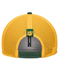Nike Men's Green Baylor Bears Vintage Arch Rise Performance Trucker Adjustable Hat