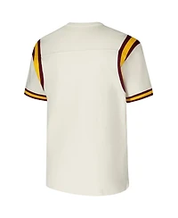 Wes & Willy Big Boys and Girls Cream Minnesota Golden Gophers Color block Yoke Vault T-Shirt