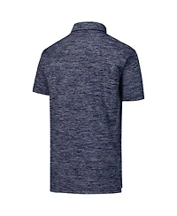 Wes & Willy Big Boys and Girls College Navy Seattle Seahawks Cloudy Yarn Polo Shirt