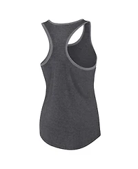 Fanatics Women's Heather Black Cincinnati Bengals Plus Fuel Tank Top