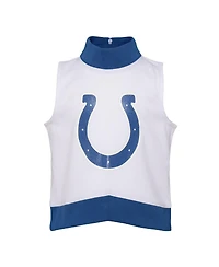 Outerstuff Girls Preschool White Indianapolis Colts Junior Camp Cheer Dress