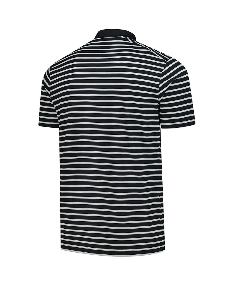 Nike Men's Black 3M Open Victory Stripe Performance Polo Shirt