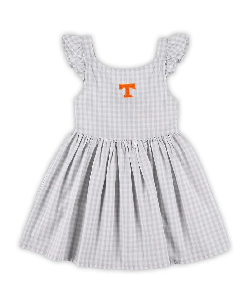 Garb Girls Toddler White Tennessee Volunteers Constance Gingham Dress