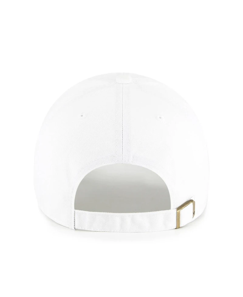'47 Brand Men's White Missouri Tigers Clean Up Adjustable Hat