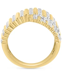 Effy Diamond Multiple Column Crossover Ring (1/2 ct. t.w.) in 14k Gold