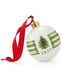 Spode Christmas Tree 2025 Annual Porcelain Ball Ornament