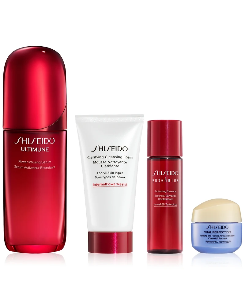 Shiseido 4-Pc. Resilient Radiance Serum Set