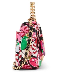 Betsey Johnson Holiday Blow Out Flap Small Crossbody Bag