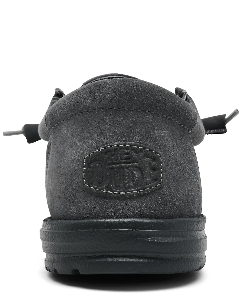Hey Dude Men's Wally Stretch Canvas Slip-On Casual Moccasin Sneakers from Finish Line