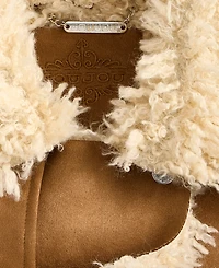 Jou Girls 4-8 Open-Front Collared Neck Jacket