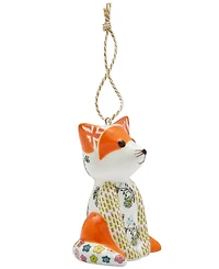 Spode Kit Kemp Christmas Patchwork Tally Ho Fox Ornament