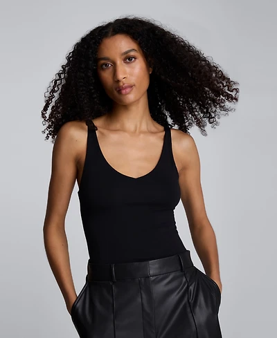 Kenneth Cole Women's V-neck Sleeveless Tank Top