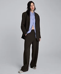Kenneth Cole Women's Collared Long Sleeves Top