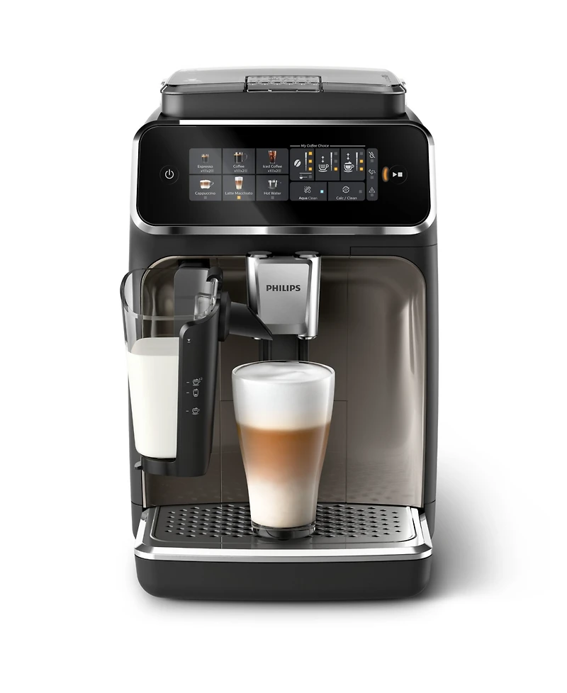 Philips 3300 Series Fully Automatic Espresso Machine with LatteGo Milk Frother