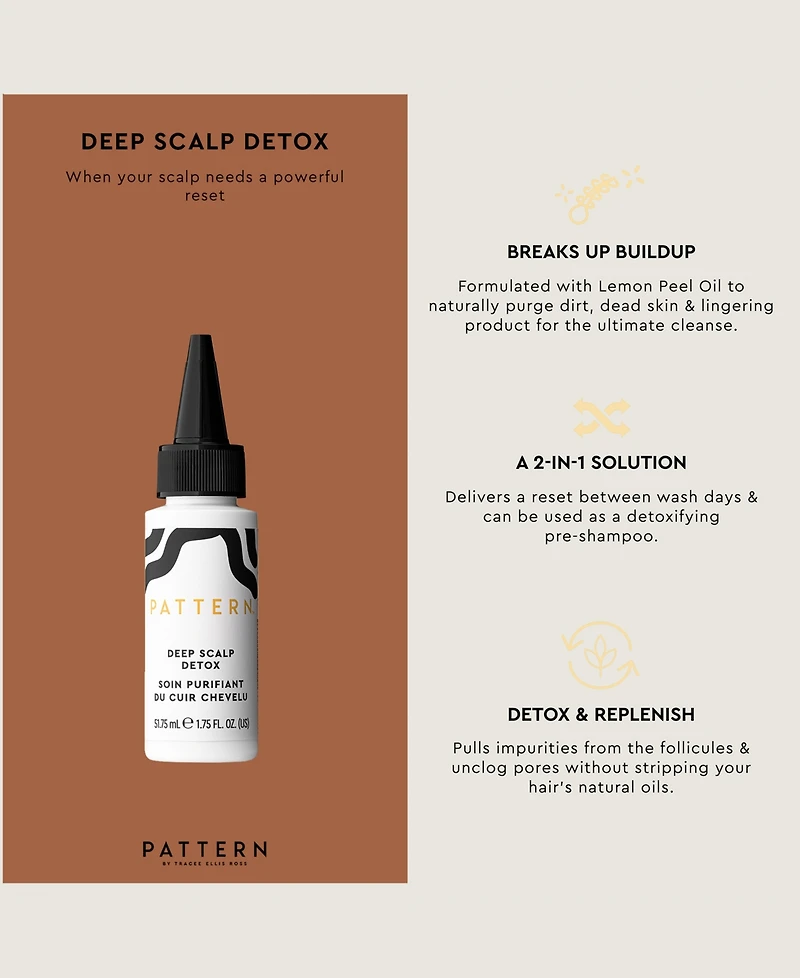 Pattern Beauty by Tracee Ellis Ross Mini Deep Scalp Detox, 1.75 oz.