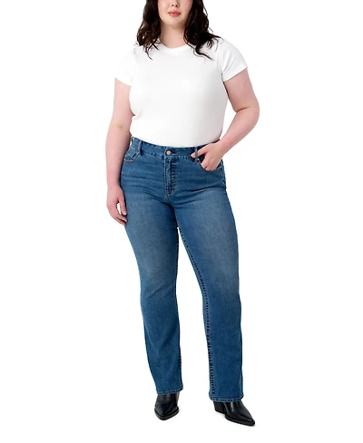 Seven7 Plus Tummy Less Bootcut Jeans