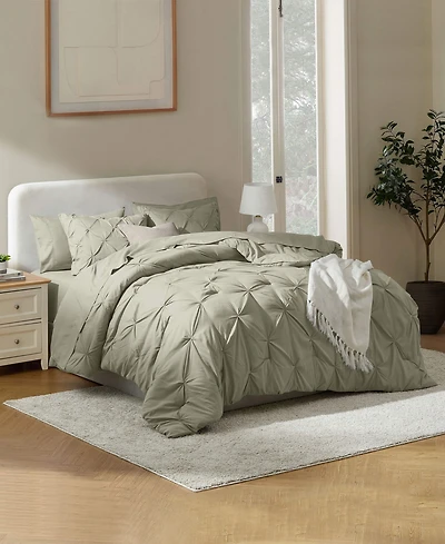 Nestl Luxury Soft Pinch Pleat -Pc. Comforter Set