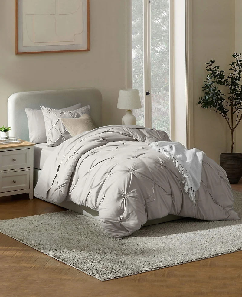 Nestl Luxury Soft Pinch Pleat -Pc. Comforter Set