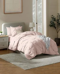 Nestl Luxury Soft Pinch Pleat 5-Pc. Comforter Set