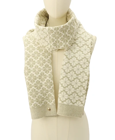 kate spade new york Spade Flower Tonal Scarf
