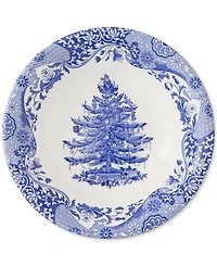 Spode Blue Italian Christmas Cereal Bowls, Set of 4