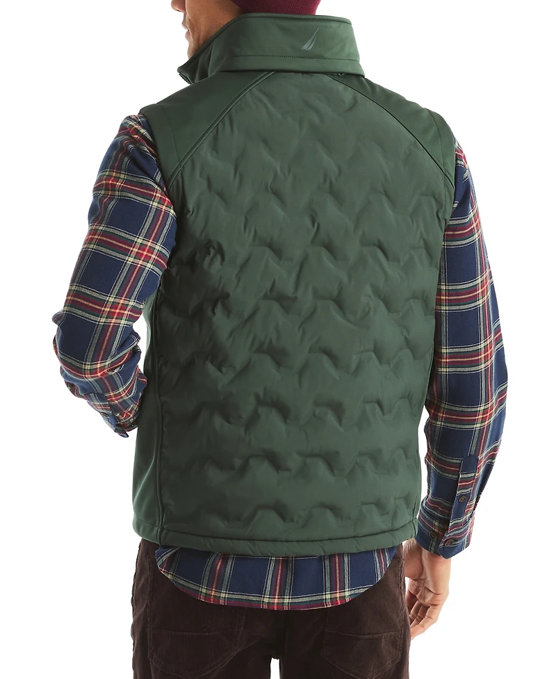 Nautica Men's Gold Hybrid Vest
