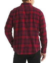 Nautica Men's Plaid Long Sleeve Shirt