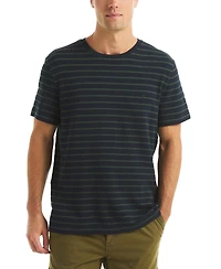 Nautica Men's Navigator Striped Crewneck T-Shirt