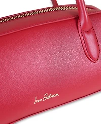 Sam Edelman Women's Nori Leather Bowler Medium Satchel Bag