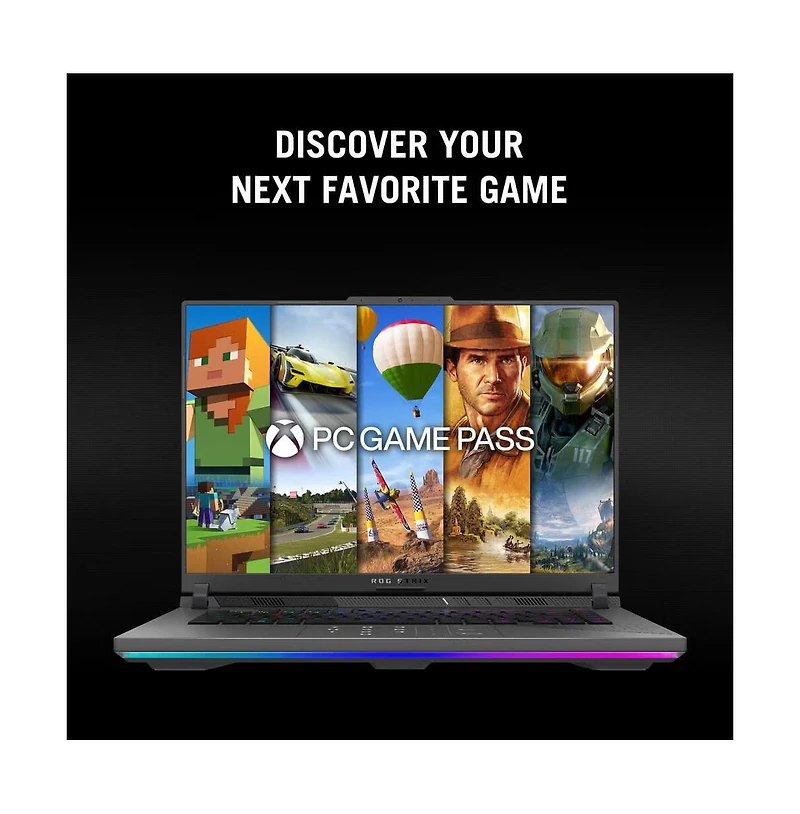 Asus 16" Rog Strix G16 Gaming Laptop Amd Ryzen 9 9955HX3D Processor 32GB Ram Nvidia GeForce Rtx 5070 Ti Laptop Gpu 1TB Ssd Storage