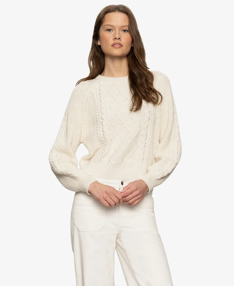 Sanctuary Women's Nomad Cable Popover Sweater