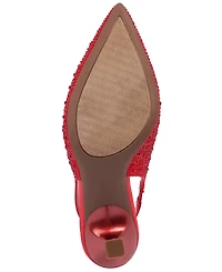 Sugar Women's Dazzy Slingback Rhinestone Dress Pumps