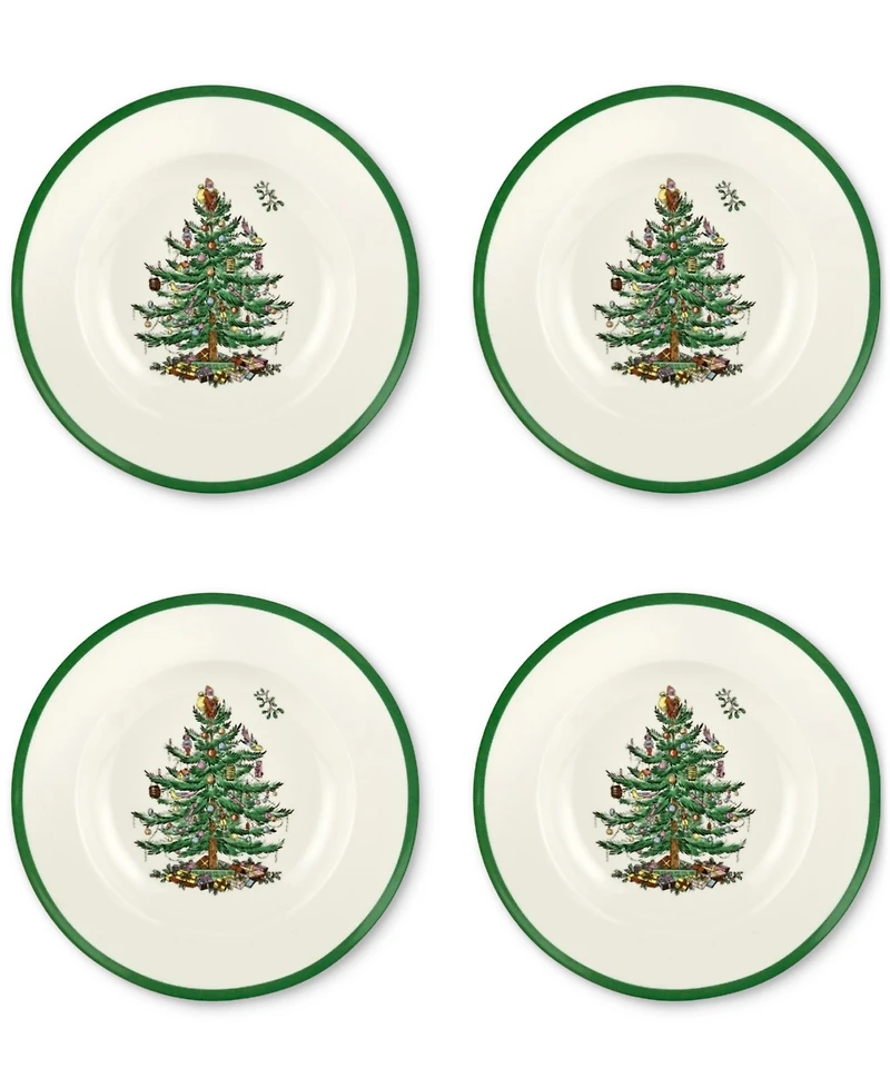 Spode Christmas Tree 12-Pc. Dinnerware Set, Service for 4, Created for Macy's