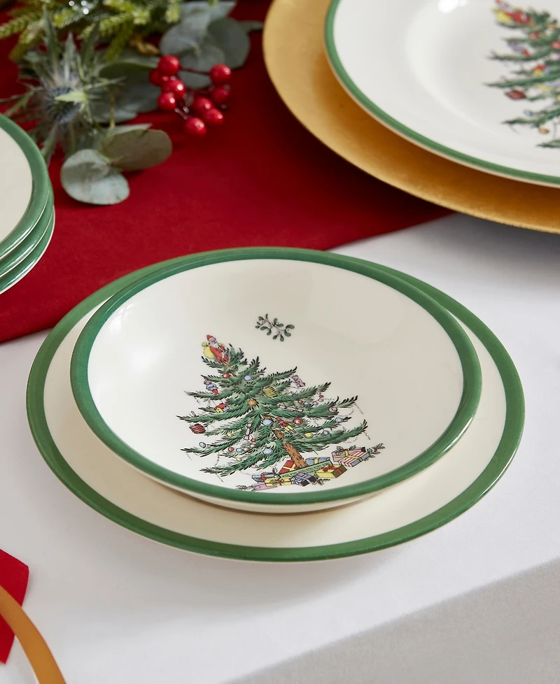 Spode Christmas Tree Earthenware Cereal Bowl
