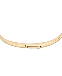 Wrapped Diamond Three Stone Bangle Bracelet (1/4 ct. t.w.) in 10k Gold, Macy's Exclusive