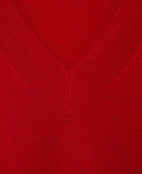 Mango Women's V-Neck Knit Sweater