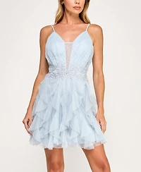 pear culture Juniors' Sleeveless Sweetheart Dress
