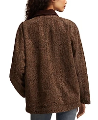 Lucky Brand Women's Washed Oversized Chore Jacket