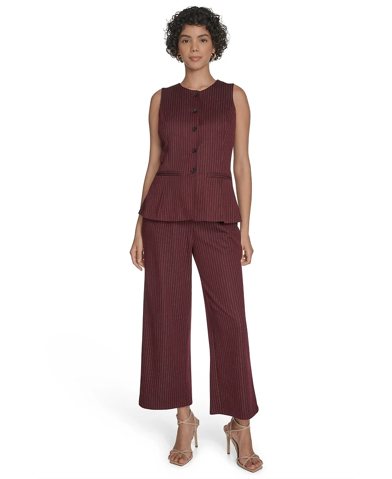 Calvin Klein Women's Sleeveless Vest Jumpsuit