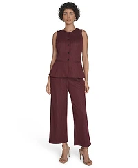 Calvin Klein Women's Sleeveless Vest Jumpsuit