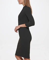 Calvin Klein Women's V-Neck Sheath Dress