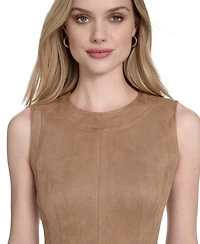 Calvin Klein Women's Sleeveless Midi Sheath Dress