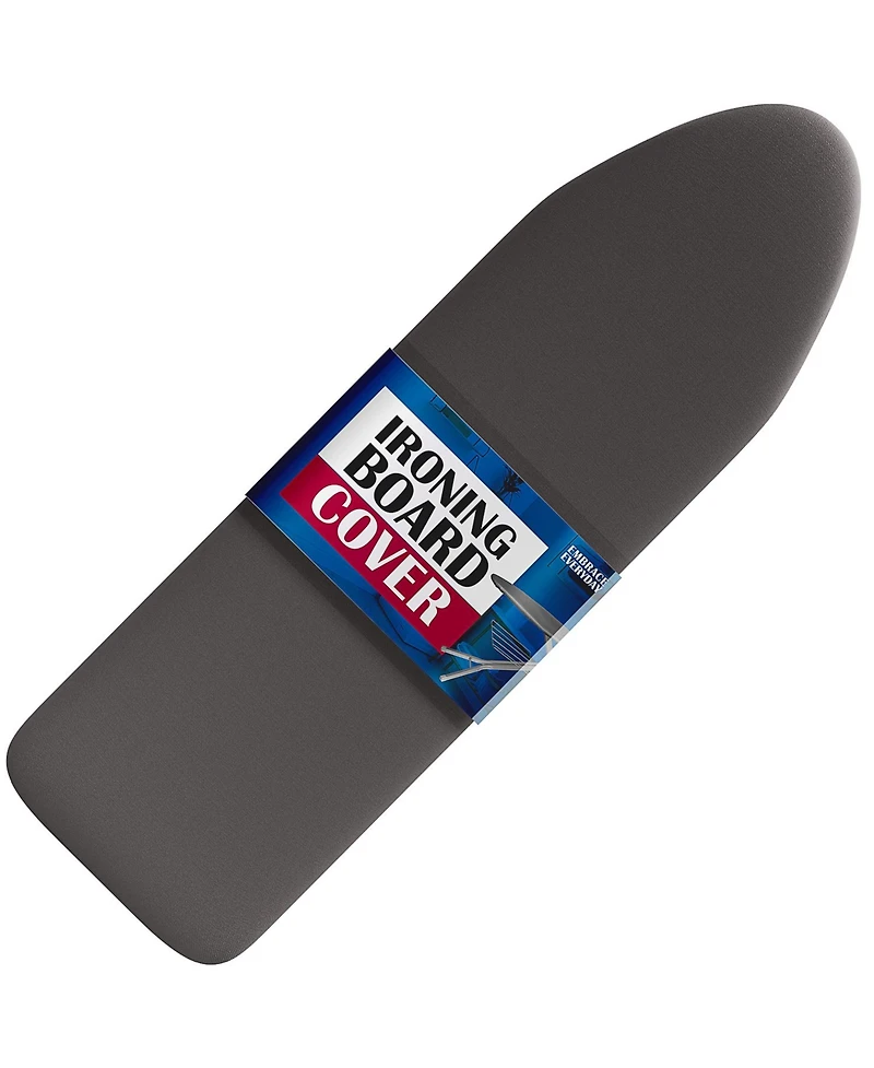 Hearth & Harbor Ironing Board Cover and Pad 15x54 Full Size, Thick Heavy Duty Scorch Resistant Padding Elastic Edge Hook & Loop Fastener, Iron Board C