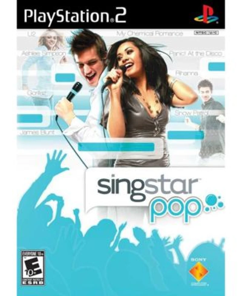 Singstar Pop Game Only Playstation 2